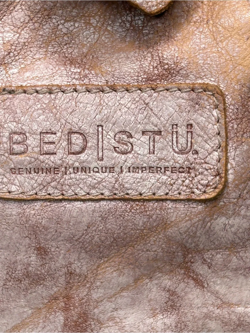 Bed Stu Leather Ventura Crossbody Bag Nectar Lux